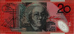 Australian $20 (1994): Front