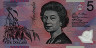 Australian $5 (2008): Front