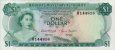 $1 delle Bahamas (1968): Fronte