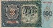 Croatian 100 Kuna (26-5-1941): Front