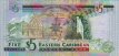 East Caribbean States: St. Kitts & Nevis' $5 ND(2003): Reverse