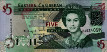 East Caribbean States: St. Kitts & Nevis' $5 ND(2003): Front