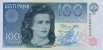 100 Corone Estoni (1991): Fronte