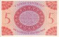 French Equatorial African 5 Francs (2-2-1944): Reverse