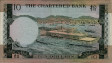 $10 della Chartered Bank di Hong Kong ND(1970-75): Retro