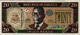 $20 Liberiani (2011): Fronte