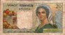 New Caledonia's 20 Francs ND(1963): Retro