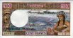 New Hebrides' 100 Francs ND(1977): Front