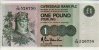 £1 Scozzese dalla Clydesdale Bank (9-11-1988): Fronte