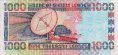 Sierra Leone's 1,000 Leones (1-3-2003): Reverse