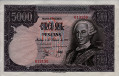 5.000 Pesetas Spagnole (6-2-1976/ND[1978]): Fronte