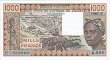 Burkina Faso's 1,000 Francs (1981): Front