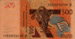 Ivorean 500 Francs (2013): Front