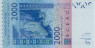 Malian 2,000 Francs (2003): Reverse