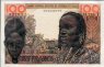 Togolese 100 Francs (2-3-1965): Front