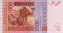 Togolese 1,000 Francs (2003): Reverse