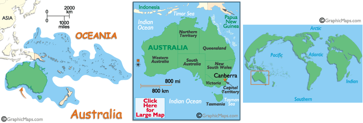 Australia's Map