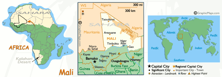 Mali's Map